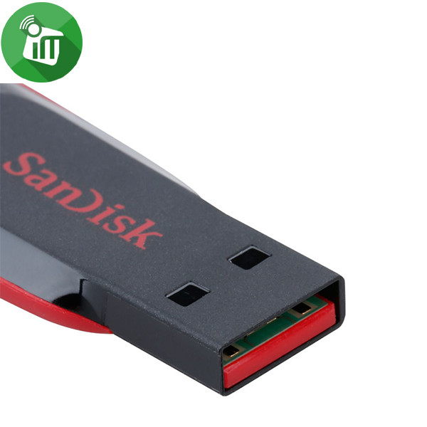 SANDISK CRUZER BLADE USB FLASH DRIVE-64GB
