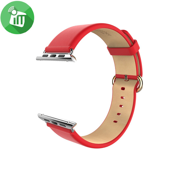 HOCO Art Series Classic Real Leather Watchband For iWatch (38/40/41/42mm) - Image 2