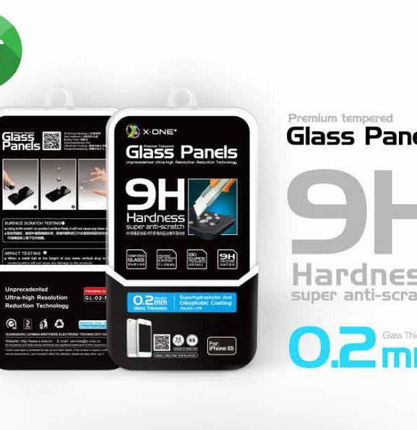 X-One Glass Panel 9H - 0.2mm - 2.5D Screen Protector Samsung Galaxy Note 4