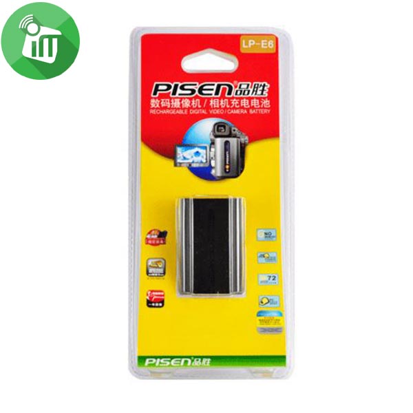 Pisen LP-E6 Camera Battery Charger for Canon EOS (4)