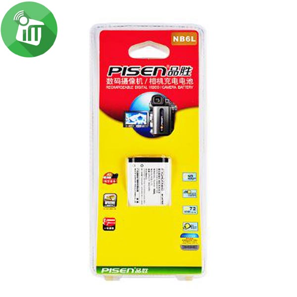 Pisen NB6L Camera Battery Charger for Canon XUS85 (1)