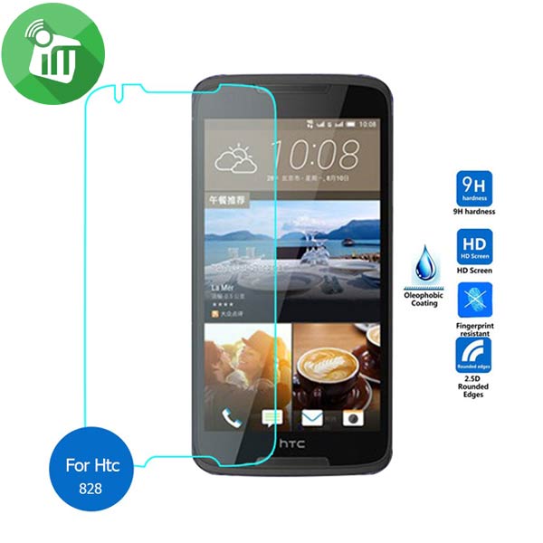 iScreen HTC Desire 828 Glass 9H – 0.33mm – 2.5D Screen Protector (2)