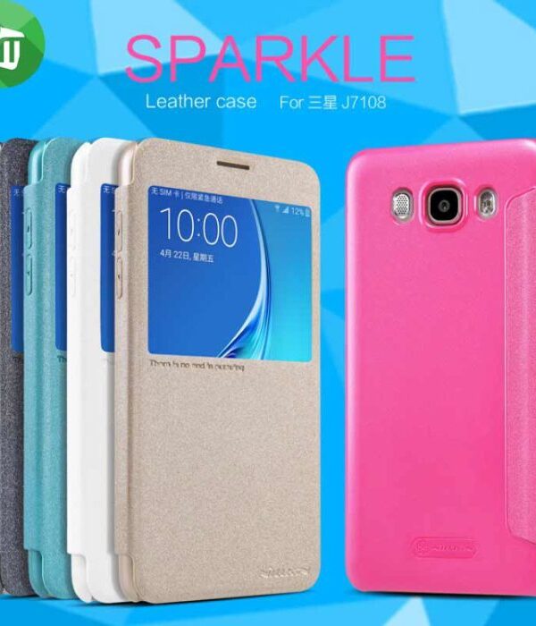 Nillkin Sparkle Leather Case For Samsung Galaxy J7 2016