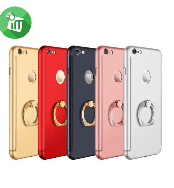 Vorson Ultra-thin 360 Full Protection Ring Kickstand Series Cover For iPhone 7