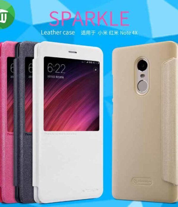 Nillkin Sparkle Leather Case For Xiaomi Redmi Note 4X
