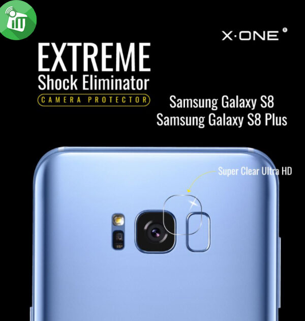 X.One Extreme Camera Lens Protector for Samsung Galaxy S8 Plus
