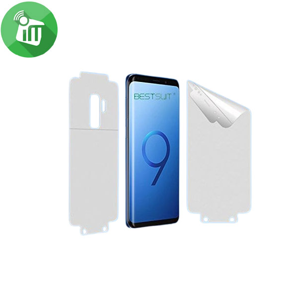 BESTSUIT 2in1 Auto-Repair 360 Full Body Screen Protector for Samsung Galaxy S9 Plus