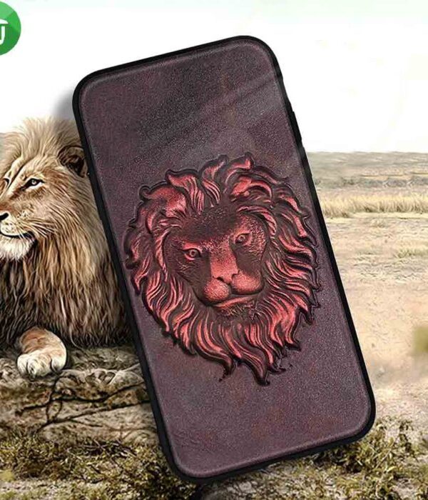 LUO Animal Series Leather PC Back Cover For Oppo F7