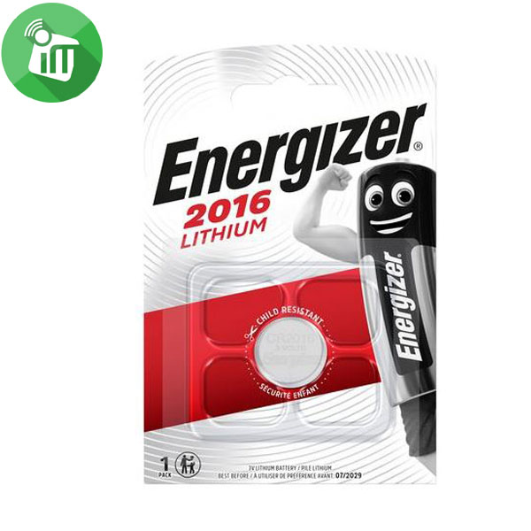 Energizer Lithium Battery CR2016 - 3V