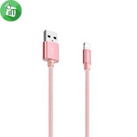 aWEI CL-988 Fast Lightning Braided Data Cable (Rose Gold)
