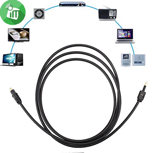 Toslink to Mini Digital Audio Optical Cable (1.5M)