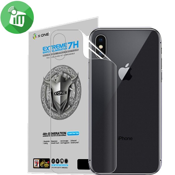 X.One Back Extreme Shock Eliminator (4th Generation) Screen Protector For iPhone XS