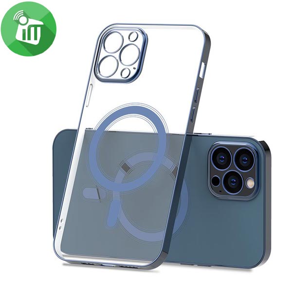 j-Case Magnetic Series Classic Crystal TPU Lens Protection Case For iPhone 12 Pro Max - Image 7