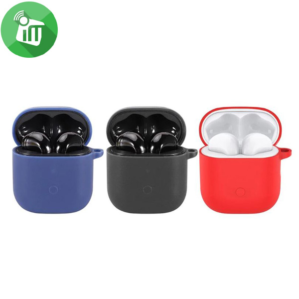 Pod Pocket Silicone Cover For Realme Buds Air Neo / Realme Buds Air with Keychain