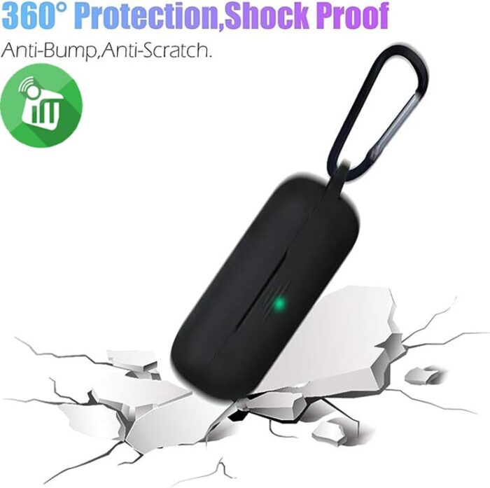 Pod Pocket Silicone Cover For Honor FlyPods Lite with Keychain