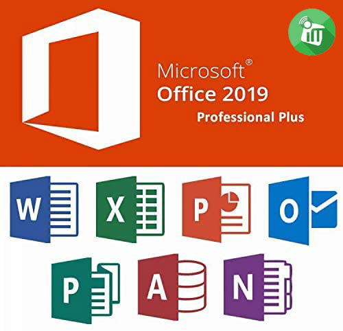 Microsoft Bundle Corporation Windows 10 Pro & Office 2019 Professional Plus