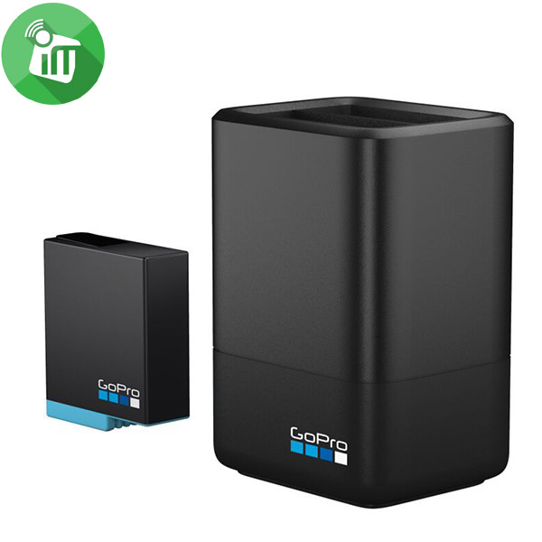 GoPro Dual Battery Charger + Battery HERO8 Black / HERO7 Black / HERO6 Black