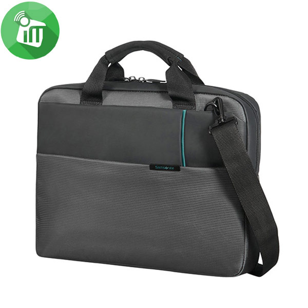 Samsonite Qibyte Laptop Briefcase 17.3 (17.3mm, Anthracite)