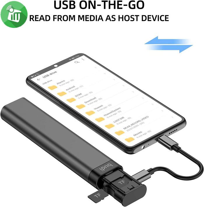 Budi DC516B 9-in-1 Multi-functional Cable Stick