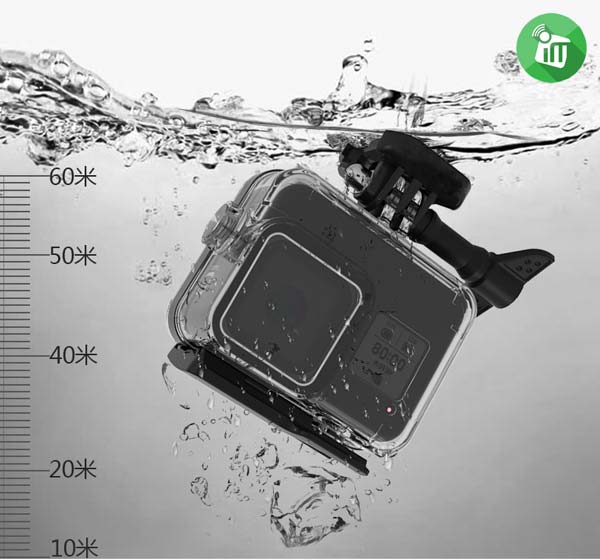 GO267B Housing Waterproof case for GoPro Hero 8 (60M)