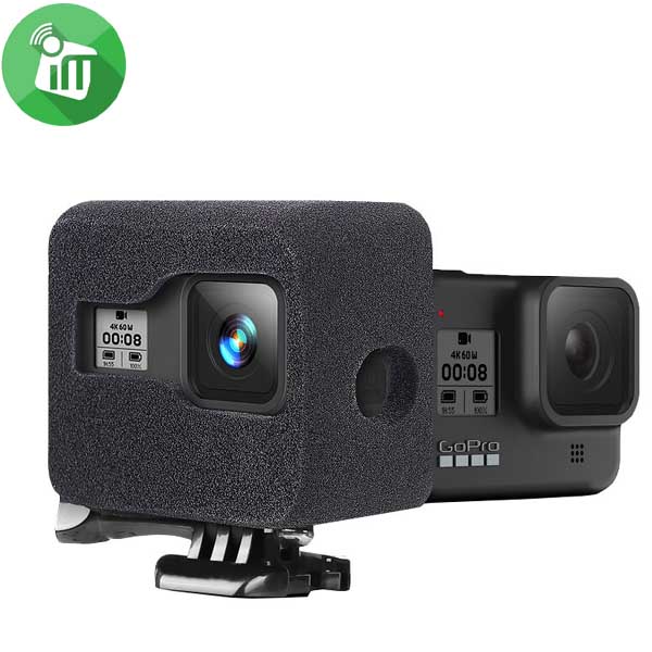 Generic 2-Pack Windslayer Housing Case For GoPro Hero 8 Black Reduce Wind Noise Improve Audio Quality | Best Price UAE | Dubai, Abu Dhabi