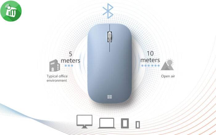 Microsoft Wireless Modern Mobile Mouse (KTF-00014)