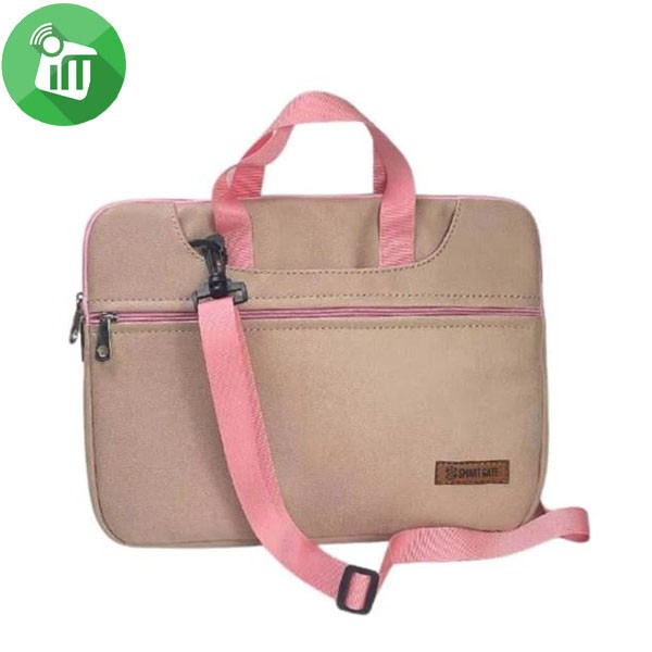 Smart Gate Advantage MacBook Leather Bag 14 (De Pink)