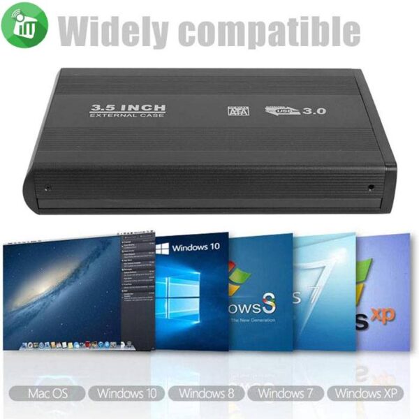 USB 3.0 External ATA Series 3.5-inch Aluminum HDD Enclosure