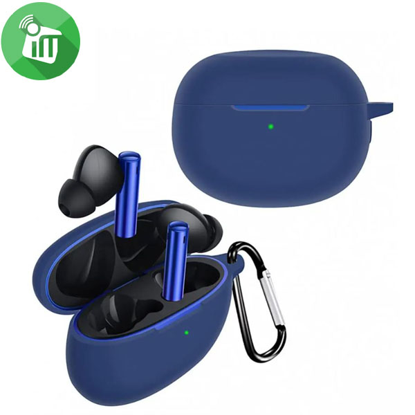 Pod Pocket Silicone Cover For Realme Buds Air with Keychain