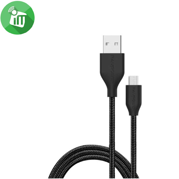 RAVPower RP-CB016 USB-A to Micro Kevlar Braided Cable (0.9m/3ft)