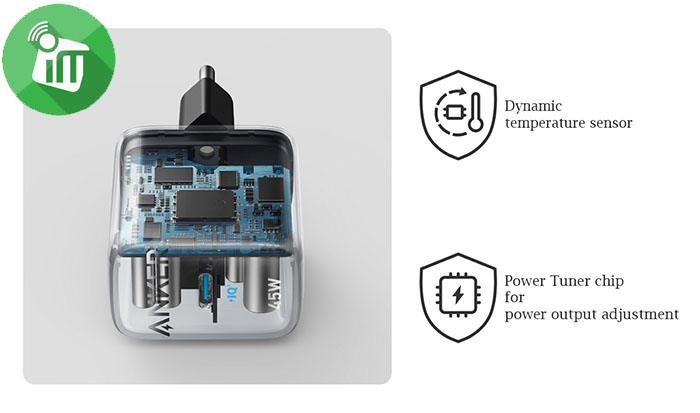 Anker A2643 313 Ace 2 45W USB-C Wall Charger