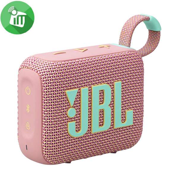 JBL GO 4 Ultra Portable Bluetooth Speaker (De Pink)