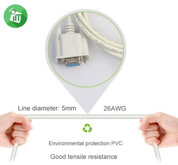 DB25 Male to DB9 Female Serial cable (3M) - iMedia stores