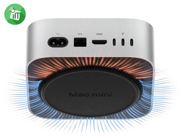 Apple Mac mini M4 chip with 10‑core CPU 16GB/256GB SSD