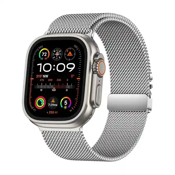 Milanese Loop Parachute-Style Buckle Band iWatch (44/45/46/49mm) - Image 7