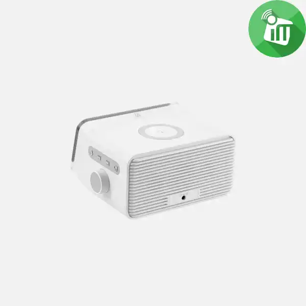 MOMAX Q.Clock 2 Digital Clock With Wireless Charger - Image 2