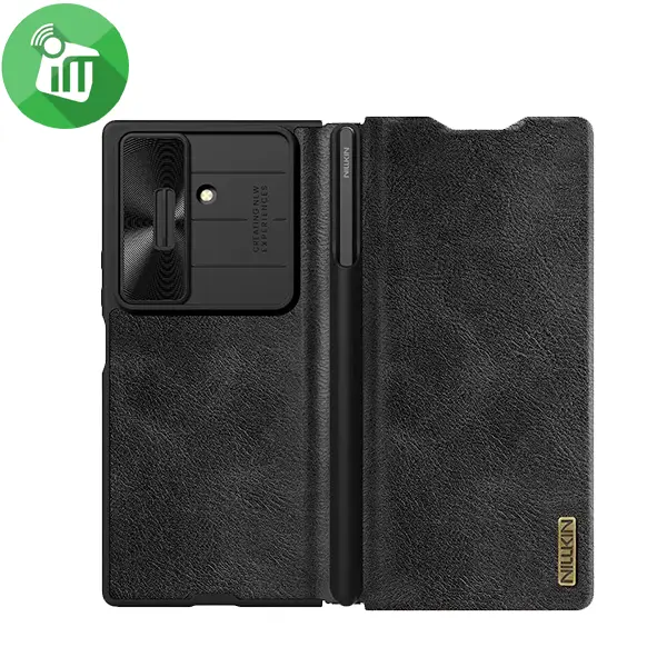 Nillkin Qin Pro Series Leather Case Samsung Galaxy Z Fold7 5G (With S-Pen) - Image 2