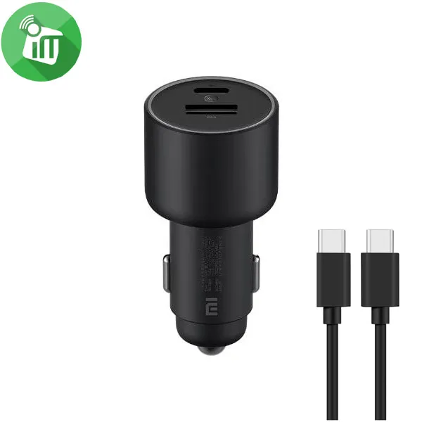 Xiaomi 100W Dual Port Car Charger Kit (1A1C)