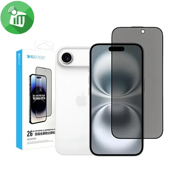 KuZoom 3D Privacy Glass Film Screen Protector iPhone 17 Air