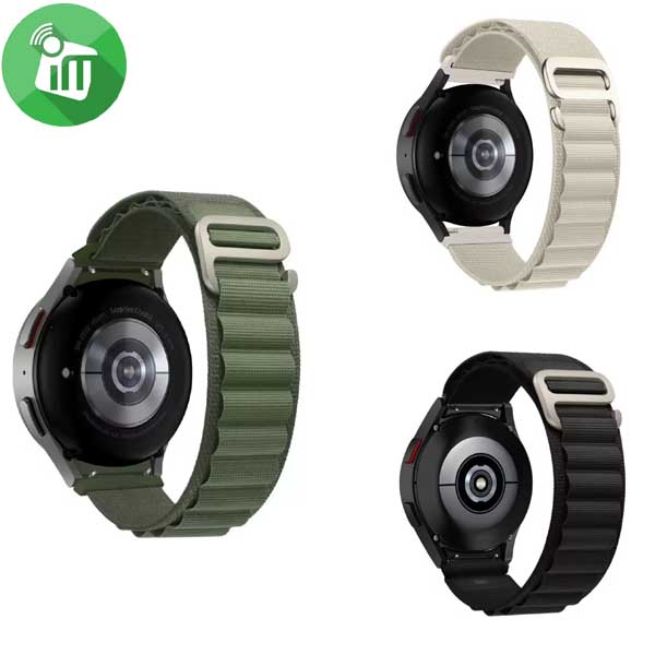 Nylon Alpine Loop Watch Strap (22mm)