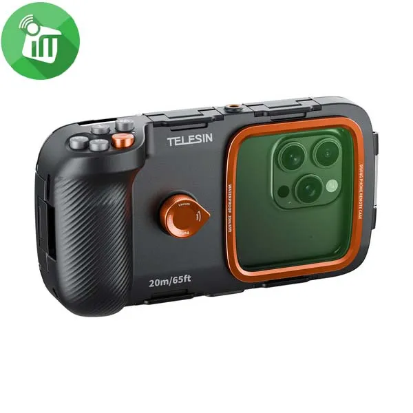 TELESIN Underwater Diving Phone Remote Case (20m) - Image 3
