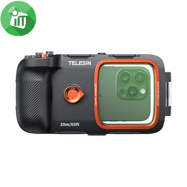 TELESIN Underwater Diving Phone Remote Case (20m) - Image 2