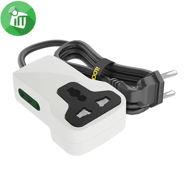 iLock Mini Power Strip 3 Outlets (2 Schuko + 1 Universal) (3m)