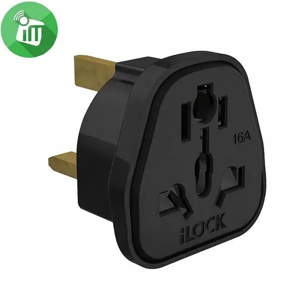 iLock Power Travel Gulf Plug Converter Adapter 16A