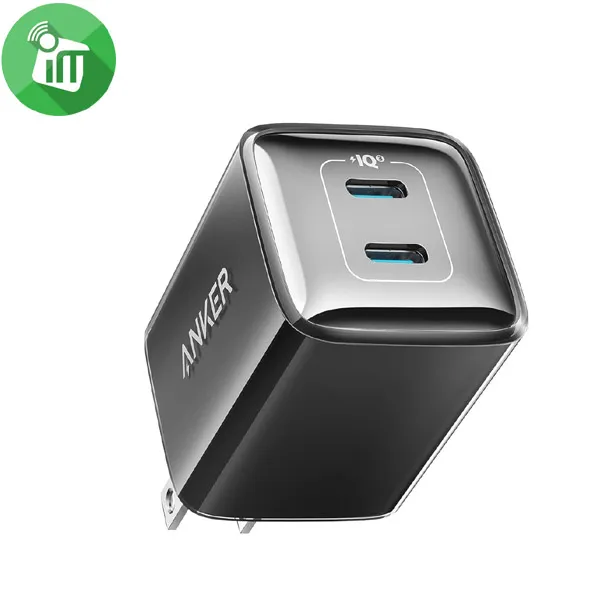 Anker 521 Nano Pro Dual USB-C Wall Charger 40W (US) (A2038) - Image 2