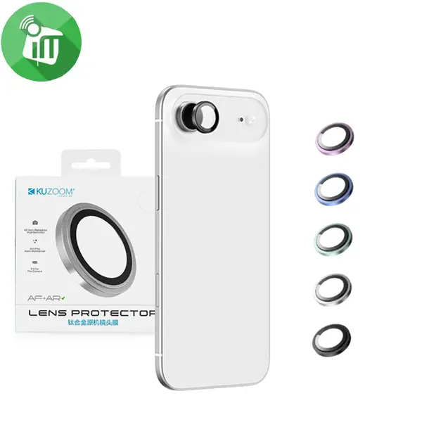 KuZoom AR invisible Camera Lens Glass iPhone 17 Air