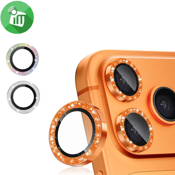 KuZoom SAPPHIRE Diamond Camera Lens Glass iPhone 17 Pro/17 Pro Max