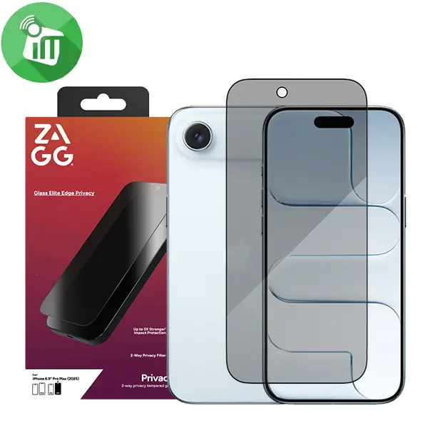 Zagg Glass Elite Edge Privacy Screen Protector iPhone 17 Air