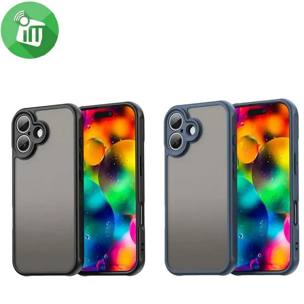 DfansDesign Leather Texture Frosted PC Case iPhone 17