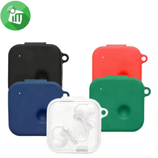 Pod Pocket Silicone Cover Nothing Ear (3) With Keychain